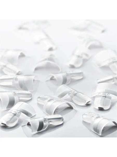 Набор для французского маникюра с узкими белыми смайлами Kiss Everlasting French Wrap Kit, 5 мл